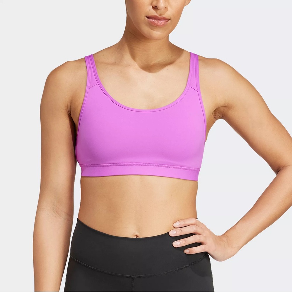 adidas training Sports Bra Athletic activewear Yoga Gym Workout Medium